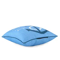 Anchors Away Square Throw Pillow