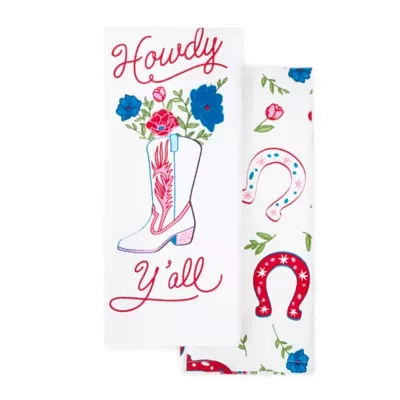 Layerings Howdy Yall  2-pc. Kitchen Towel Set
