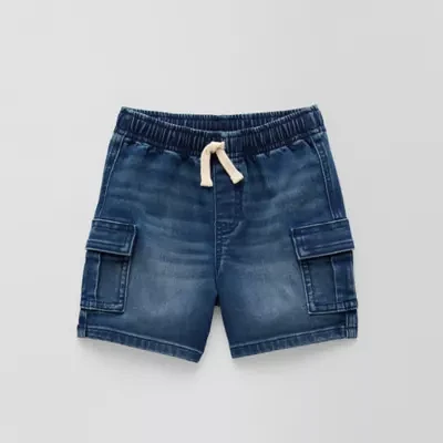 Okie Dokie Toddler & Little Boys High Rise Denim Short