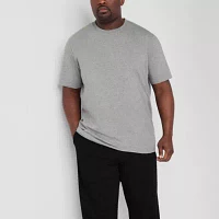 Shaquille O'Neal XLG Mens Big and Tall Short Sleeve Crew Neck Pajama Top