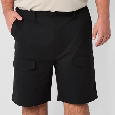 Stylus 9" Mens Big and Tall Stretch Fabric Cargo Short