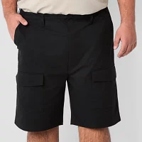 Stylus 9" Mens Big and Tall Stretch Fabric Cargo Short