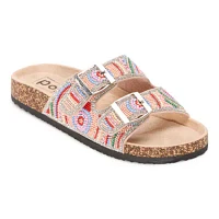 Pop Zephiryn Womens Footbed Sandals