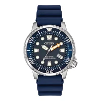 Citizen Promaster Diver Mens Blue Strap Watch Bn0151-09l