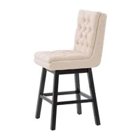 Boston Dining Collection 2-pc. Upholstered Tufted Bar Stool