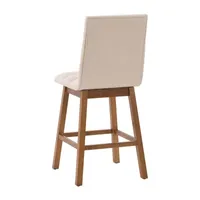 Boston Dining Collection 2-pc. Upholstered Tufted Bar Stool