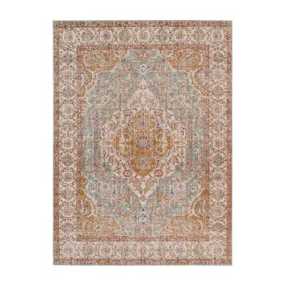 Eternal Bordered Indoor Rectangular Accent Rug