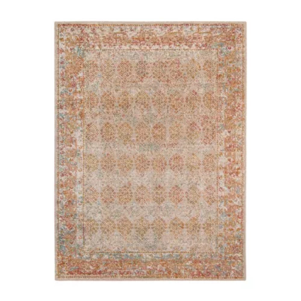 Eternal 1 Bordered Indoor Rectangular Accent Rug