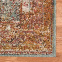 Eternal Bordered Indoor Rectangular Accent Rug