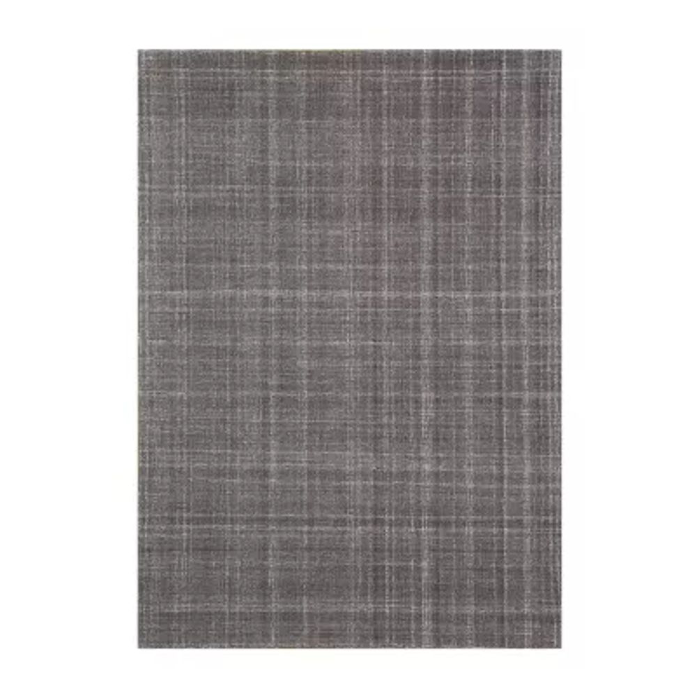 Laurel Plaid Hand Tufted Indoor Rectangular Accent Rug