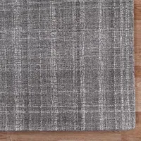 Laurel Plaid Hand Tufted Indoor Rectangular Accent Rug