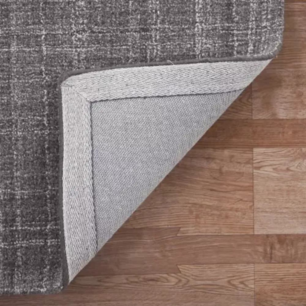 Laurel Hand Tufted Rectangular Rugs & Floor Coverings Indoor Plaid Accent