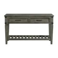 Intercon Incorporated Foundry Living Room Collection 2-Drawer Console Table