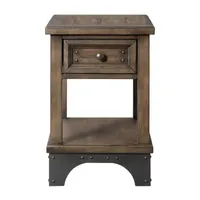 Intercon Incorporated Whiskey River Living Room Chairside Table