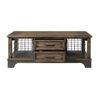 Intercon Incorporated Whiskey River Living Room 2-Drawer Coffee Table