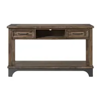 Intercon Incorporated Whiskey River Living Room 2-Drawer Console Table