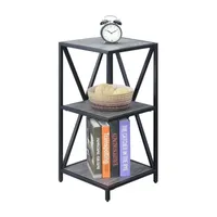 Tucson 3 Tier Corner Bookshelf