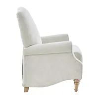 Madison Park Jimmy Upholstered Roll-Arm Recliner