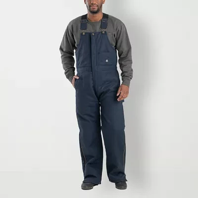 Berne Heritage Twill Insulated Bib Mens Big and Tall Workwear Overalls