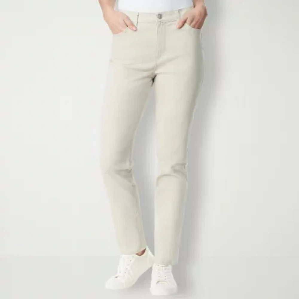 Gloria Vanderbilt Amanda Womens Classic Twill