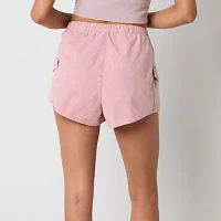 Arizona Womens Low Rise Pull-On Short Juniors