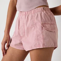 Arizona Womens Low Rise Pull-On Short Juniors