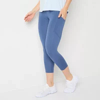 Xersion EverUltra Womens High Rise Quick Dry Cropped Legging