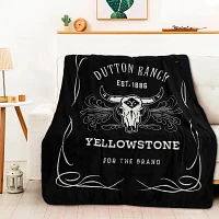 Northwest Yellowstone Whiskey Label Midweight Throw