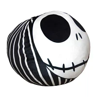 Northwest Jack Skellington Cloud Nightmare Before Christmas Round Throw Pillow