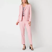 Black Label by Evan-Picone Womens Classic Fit Suit Jacket