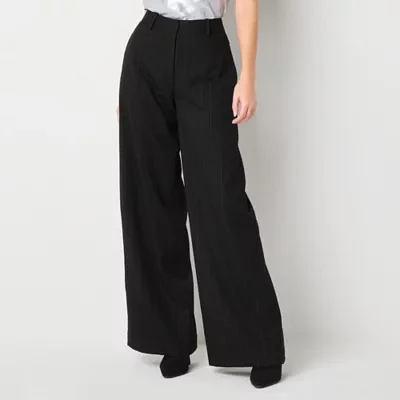 Worthington Womens Wide Leg Palazzo Pant-Tall