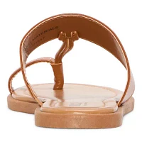 a.n.a Womens Studded Toe Strap Slide Sandals