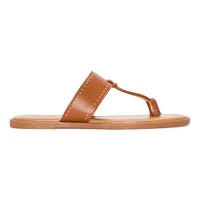 a.n.a Womens Studded Toe Strap Slide Sandals