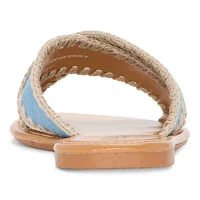 a.n.a Womens Cross Slide Sandals