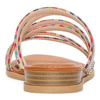 Pop Womens Survives Strap Sandals