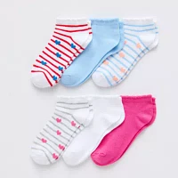 Mixit 6 Pair Low Cut Socks Womens