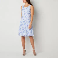 Perceptions Womens Paisley Jacket Dress