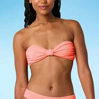 Decree Adjustable Straps Triangle Bikini Swimsuit Top-Juniors