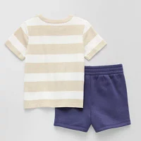 Happy Threads Baby Boys 2-pc. Bluey Short Set