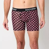 Dockers Mens 4 Pack Boxer Briefs