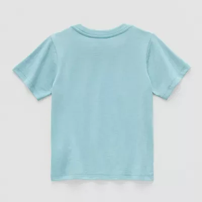 Toddler Boys Crew Neck Short Sleeve Spiderman Graphic T-Shirt