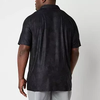 Xersion Activated Cooling Big and Tall Mens Regular Fit Short Sleeve Polo Shirt