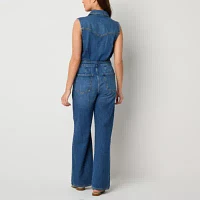 a.n.a Drapey Womens Sleeveless Jumpsuit