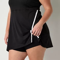 Xersion Everultra-Lite Sleeveless Built Bra Tennis Dress Plus