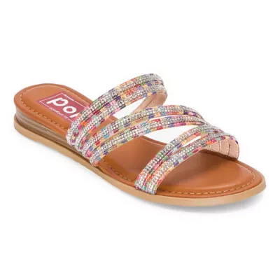 Pop Womens Survives Strap Sandals