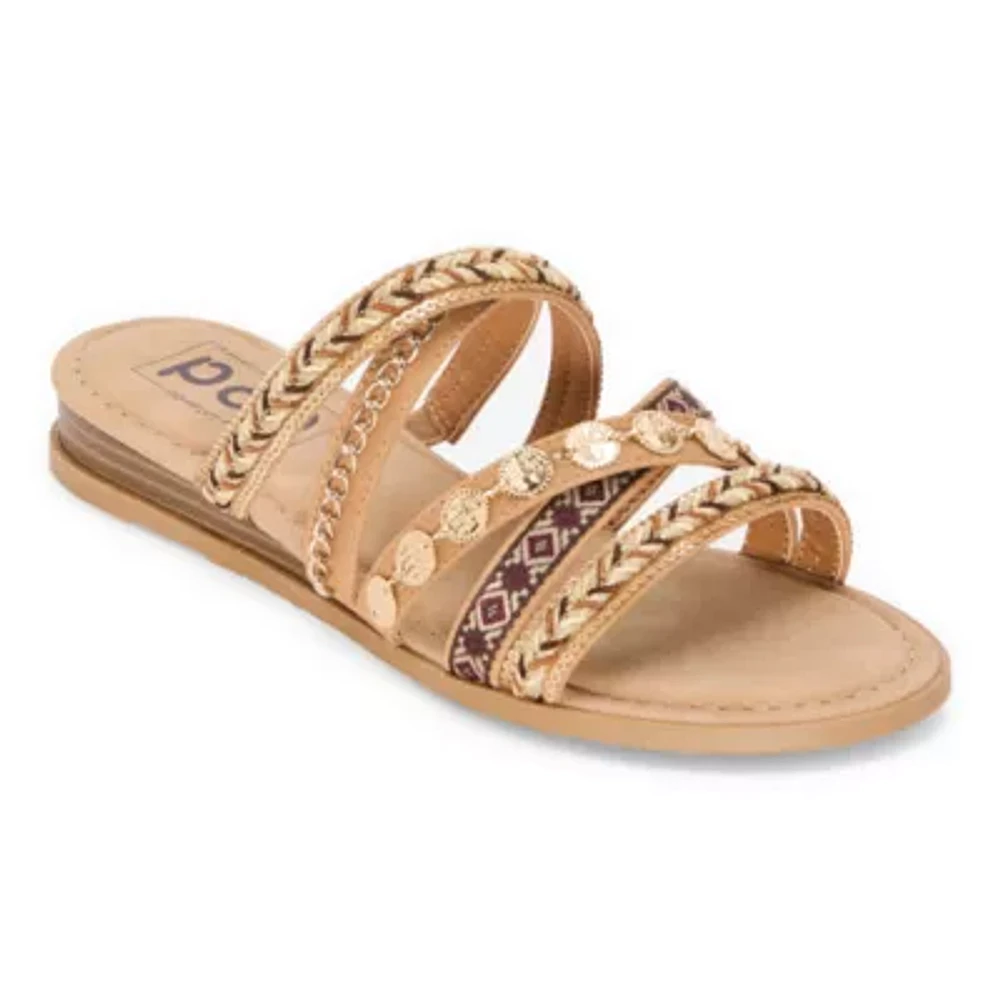 Pop Womens Venturina Wedge Sandals