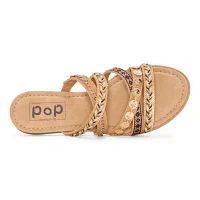 Pop Womens Venturina Wedge Sandals