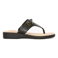 St. John's Bay Womens Arden T-Strap Flat Sandals