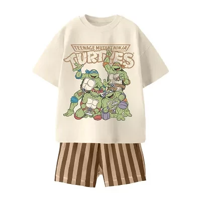 Xtreme Toddler Boys 2-pc. Teenage Mutant Ninja Turtles Short Set