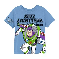 Xtreme Toddler Boys Crew Neck Short Sleeve Buzz Lightyear Graphic T-Shirt